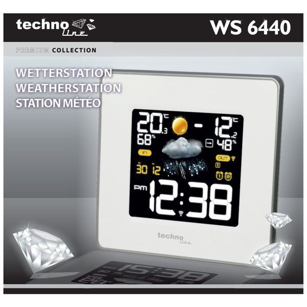 Метеостанція Technoline WS6440 White (WS6440) DAS1718 фото