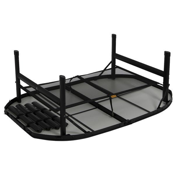 Стіл Bo-Camp Northgate Oval 120x80 cm Black/Grey (1404187) DAS2358 фото