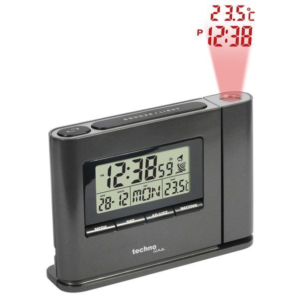 Годинник проекційний Technoline WT519 Anthracite (WT519) DAS1630 фото