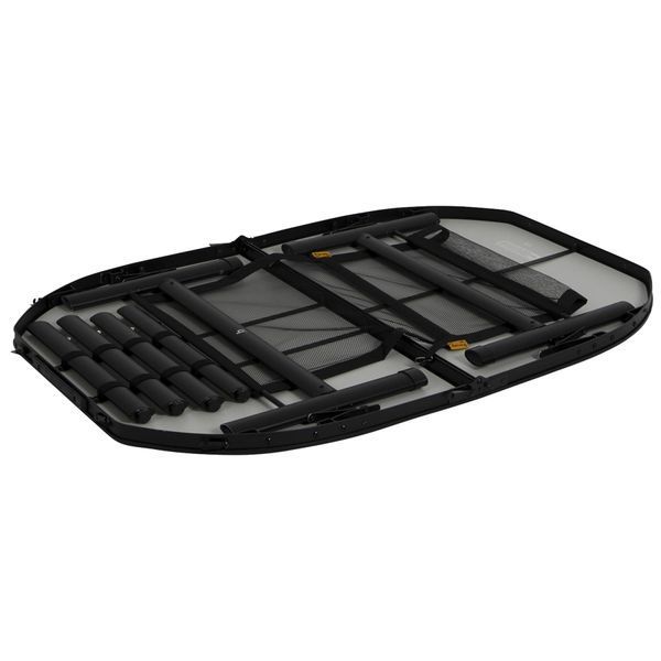 Стіл Bo-Camp Northgate Oval 120x80 cm Black/Grey (1404187) DAS2358 фото
