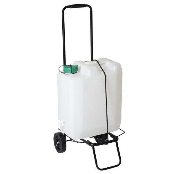 Візок господарський Bo-Camp Luggage Trolley Foldable 35 kg Black (5267281) DAS2129 фото