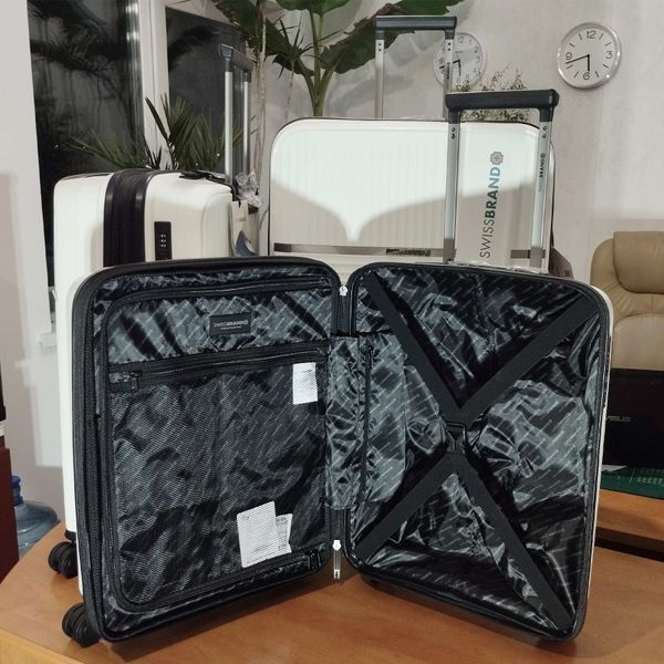 Валіза Swissbrand Malden (S) White (SWB_LHMAL889S) Discounted DAS3626 фото