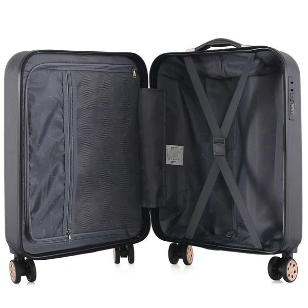 Валіза Semi Line 20" (S) Black (T5718-1) DAS2659 фото