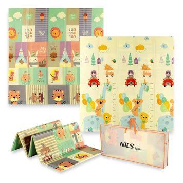 Детский складной коврик Nils Fun Zoo MD04 195x180 см 26341 фото