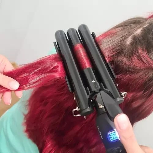 Плойка для локонов волос Soulima 19389 Hair Waver 22 мм 24815 фото