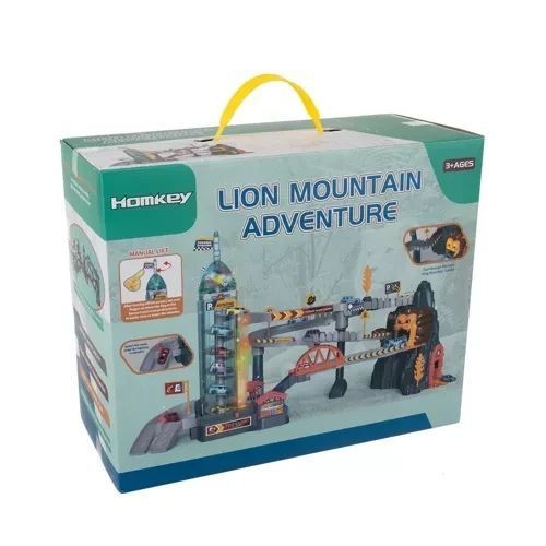 Игровой детский автотрек с лифтом Lion Mountain Adventure 23130 16553 фото