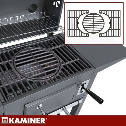 Мангал-гриль садовый с крышкой 105х110х50см Kaminer 27317 50591 фото