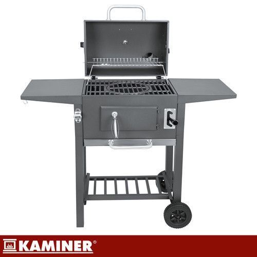 Мангал-гриль садовый с крышкой 105х110х50см Kaminer 27317 50591 фото