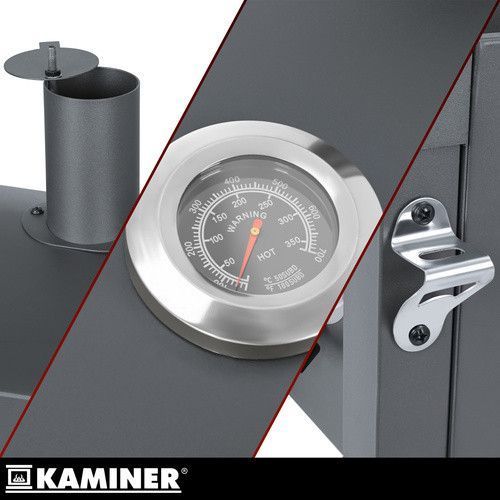 Мангал-гриль садовый с крышкой 105х110х50см Kaminer 27317 50591 фото