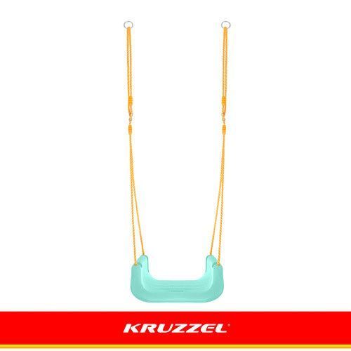 Детская качеля-трансформер 3-в-1 кремово-бирюзовая Kruzzel 27359 49830 фото