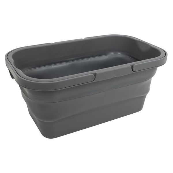 Корзина складная Bo-Camp Foldable Box With table Top 17L Grey (6303695) DAS1916 фото