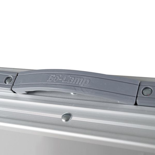 Стіл Bo-Camp Premium Oval 150x80 cm Grey (1404405) DAS2585 фото