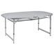 Стіл Bo-Camp Premium Oval 150x80 cm Grey (1404405) DAS2585 фото 1