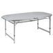Стіл Bo-Camp Premium Oval 150x80 cm Grey (1404405) DAS2585 фото 2