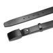 Ремінь чоловічий шкіряний Semi Line Black (P8233-0 S) DAS2997 фото 3