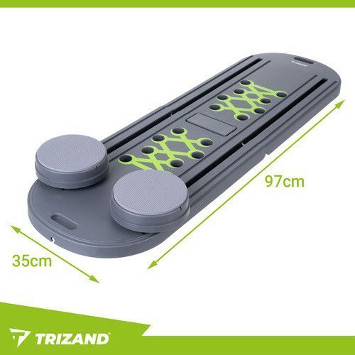 Многофункциональная доска для пилатеса Trizand 27190 с ручками для пилатес-йога дома 43052 фото