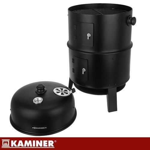 Садовый гриль с крышкой 44x80x42см Kaminer 27323 50580 фото