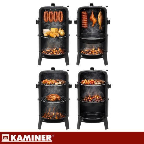 Садовый гриль с крышкой 44x80x42см Kaminer 27323 50580 фото