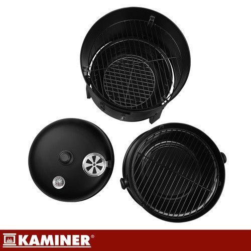 Садовый гриль с крышкой 44x80x42см Kaminer 27323 50580 фото
