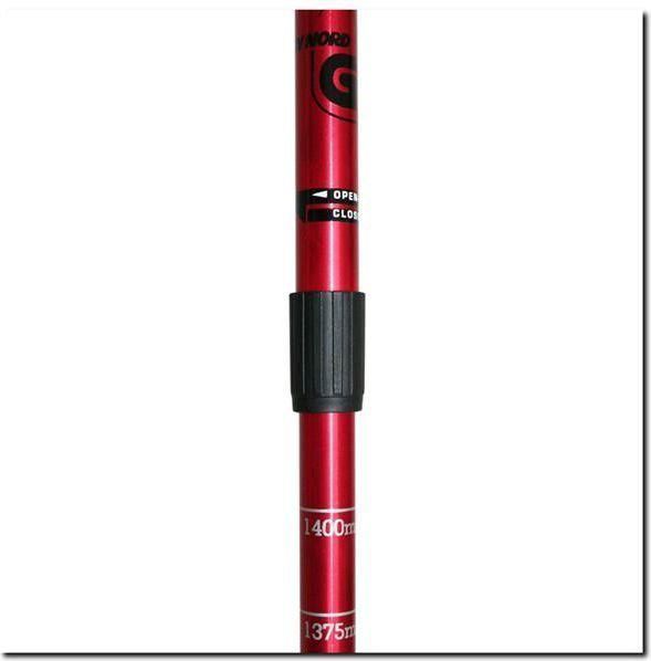 Палки для скандинавской ходьбы NILS Extreme NW 607 Red 20953 фото