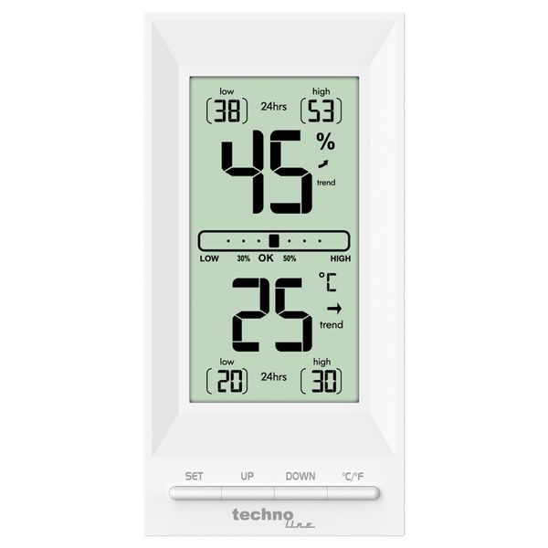 Термогигрометр Technoline WS9129 White (WS9129) DAS2195 фото
