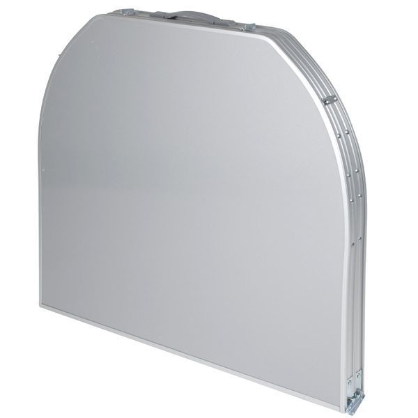 Стол Bo-Camp Premium Oval 120x80 cm Grey (1404420) DAS2587 фото
