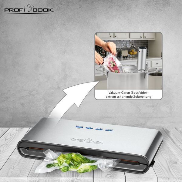 Вакууматор ProfiCook PC-VK 1080 вакуумный упаковщик 120Вт 12705 фото