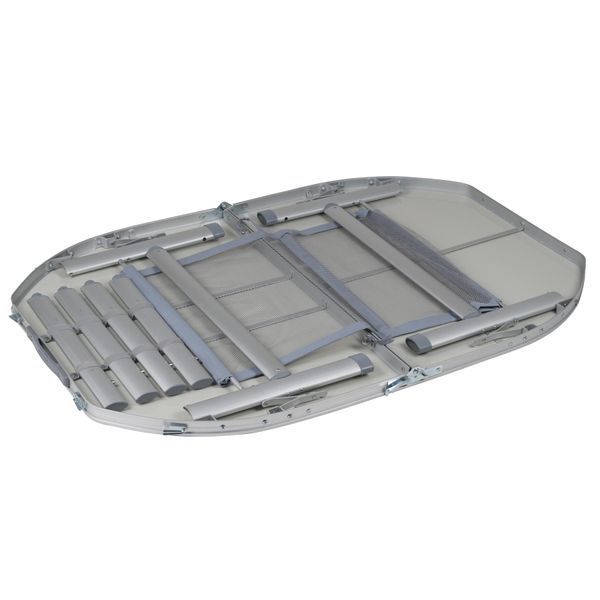 Стол Bo-Camp Premium Oval 120x80 cm Grey (1404420) DAS2587 фото