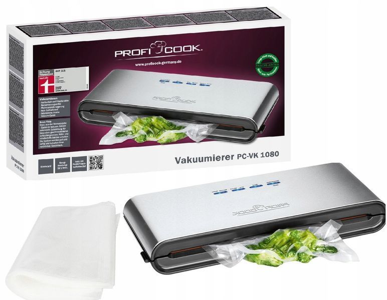 Вакууматор ProfiCook PC-VK 1080 вакуумный упаковщик 120Вт 12705 фото
