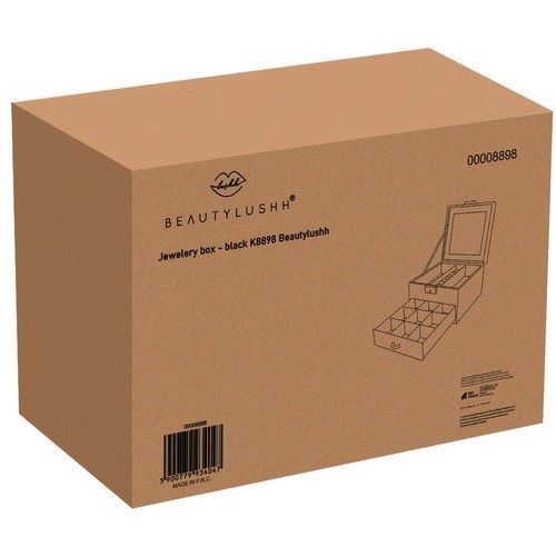 Шкатулка для украшений Beautylush K8898 черная 24771 фото