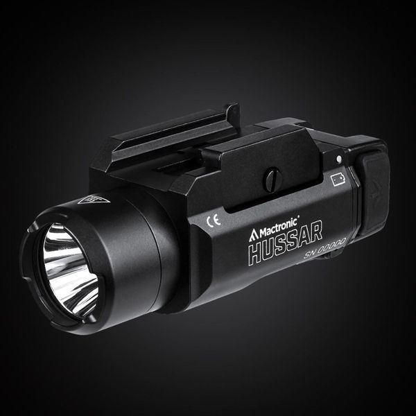 Ліхтар тактичний Mactronic Hussar (1050 Lm) Gun Mount (THG0010) DAS303690 фото