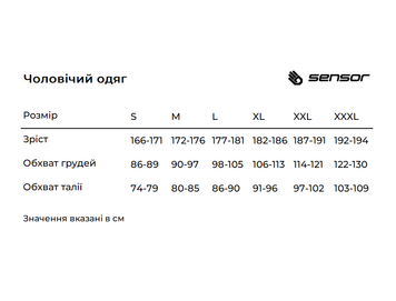 Термофутболка чоловіча Sensor Merino DF LS black 15100021, SM11M-black-L SM11M-black-L фото