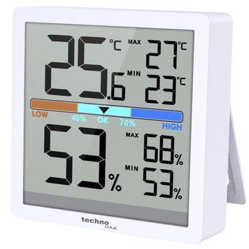 Термогігрометр Technoline WS9472 White (WS9472) DAS2197 фото