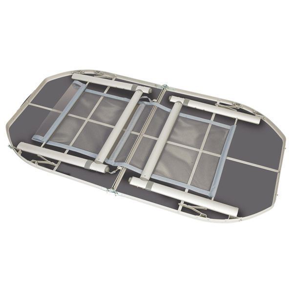 Стол Bo-Camp Case Model Oval 150x80 cm Grey (1404399) DAS3050 фото