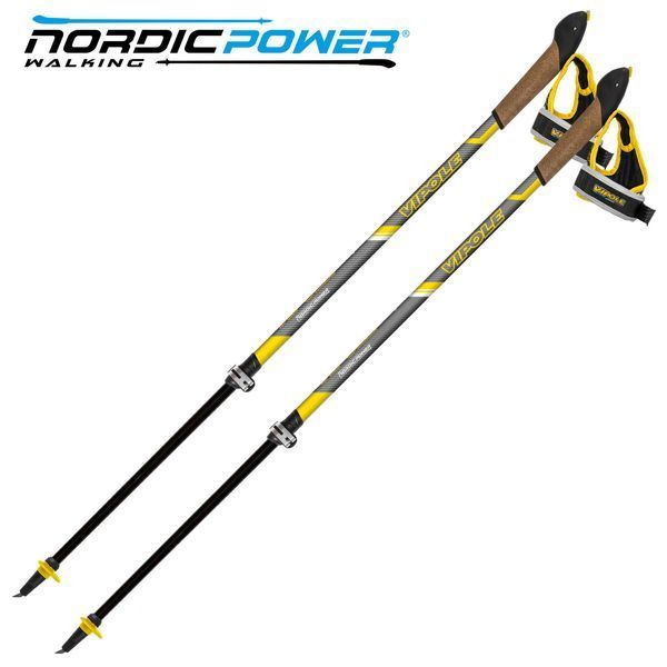 Палки для скандинавской ходьбы Vipole Hercules Vario Carbon +200 GR (SW20 04) DAS3559 фото