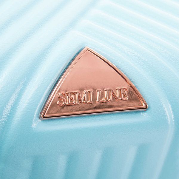 Валіза Semi Line 24" (M) Light Blue (T5728-2) DAS2815 фото