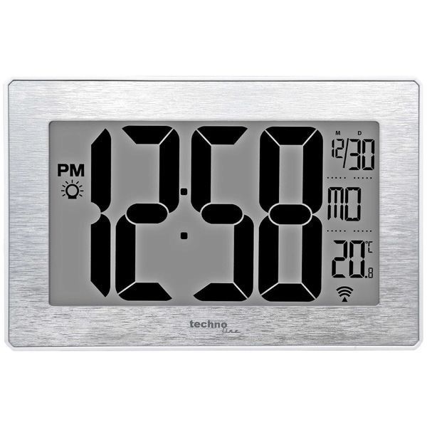 Годинник настінний Technoline WS8019 Silver (WS8019) DAS1039 фото