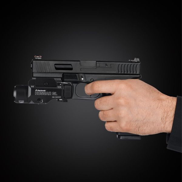Ліхтар тактичний Mactronic Hussar GL (900 Lm) Gun Mount (THG0011) DAS303691 фото