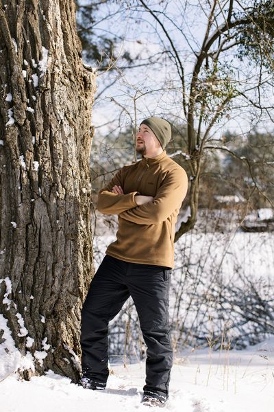 Кофта флісова Tribe Fleece Jacket Half Zip T-KJ-0012-sand, 46 T-KJ-0012-sand-46 фото