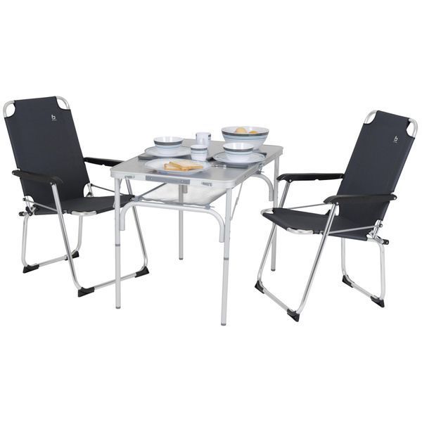 Стол Bo-Camp Premium 90x60 cm Grey (1404402) DAS3051 фото
