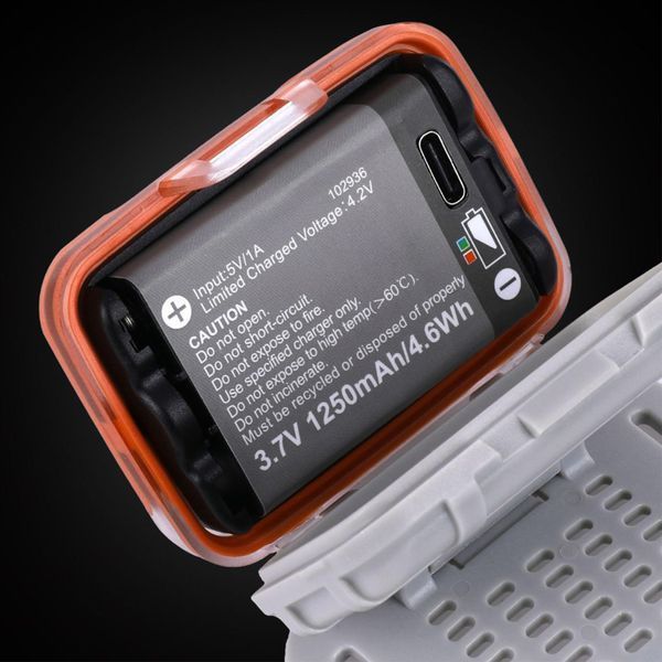 Фонарь налобный Mactronic Vaya (480 Lm) Cool/Warm White/Red LED Recharg Type-C (AHL0091) DAS303695 фото