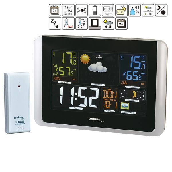 Метеостанция Technoline WS6442 Black (WS6442) DAS952 фото