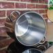 Скороварка з нержавіючої сталі 7 літрів Home Perfect, Туреччина 715 фото 4