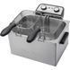 Фритюрница 4л Profi Cook PC-FR 1038 3 корзины 3000 Вт 12221 фото 1