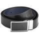 Ремінь чоловічий шкіряний Semi Line Black/Blue (P8234-0 S) DAS3001 фото 1