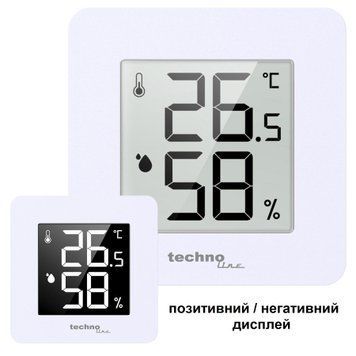 Термогігрометр Technoline WS9475 White (WS9475) DAS2199 фото