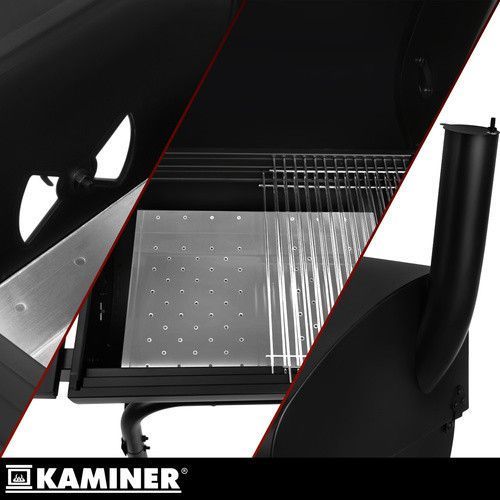 Садовый гриль с крышкой 82x51x117 см Kaminer 27316 50537 фото