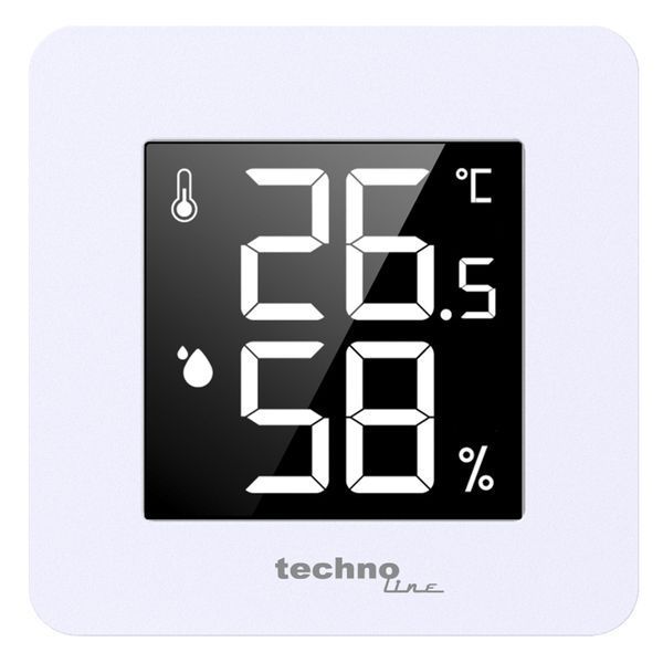 Термогигрометр Technoline WS9475 White (WS9475) DAS2199 фото