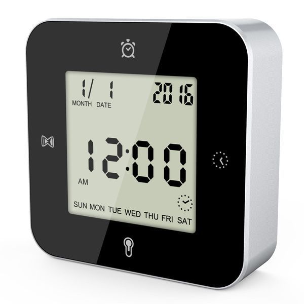 Часы настольные Technoline WT344 Black/Silver (WT344) DAS1041 фото