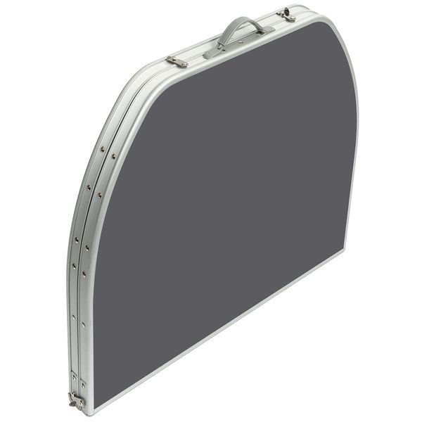 Стол Bo-Camp Case Model Oval 120x80 cm Grey (1404415) DAS3055 фото